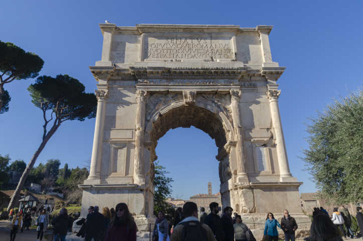 91 - Italia - Roma - Foro Romano - Arco de Tito